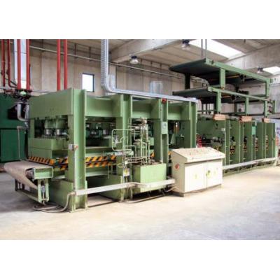 Complete plant for the production of veneer all co