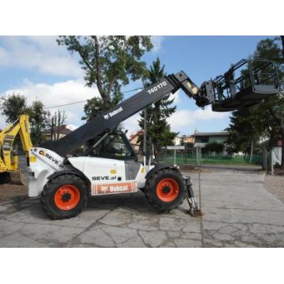 Ładowarka teleskopowa Bobcat T40170, kosz obrotowy