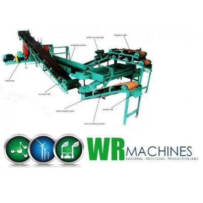 TIRE RECYCLING LINE TIRE RECYCLING Processing