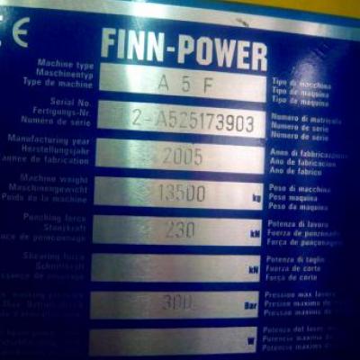 Wykrawarka FINN-POWER A5