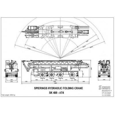 Dźwig mobilny żuraw wieżowy SPIERINGS