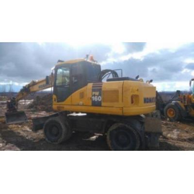 Komatsu PW160 VA **Bj 2005/7000H/Klima/Sw/Rotortil