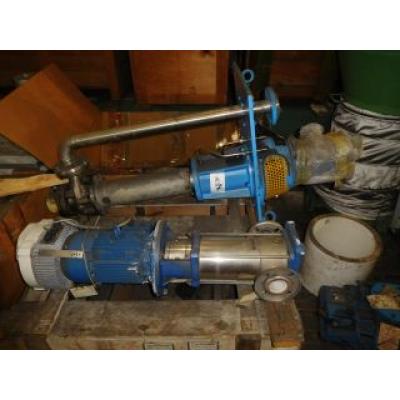 New or reconditioned disassembled pumps