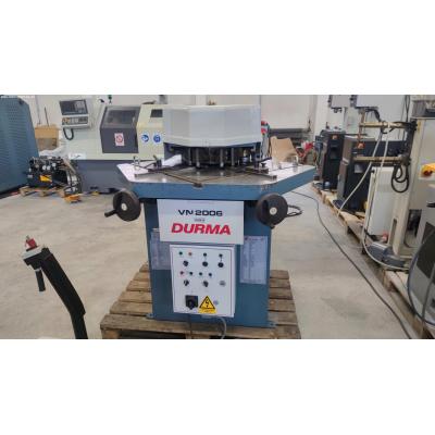 DURMA VN 2006 hydraulic corner notching machine