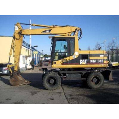 Caterpillar M 315 , 15.5to. , Greiferhyd. , 1x TL