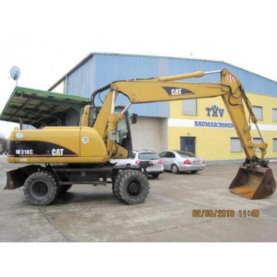 Caterpillar M 318C  Klima , Hammer- & Greiferhydr.