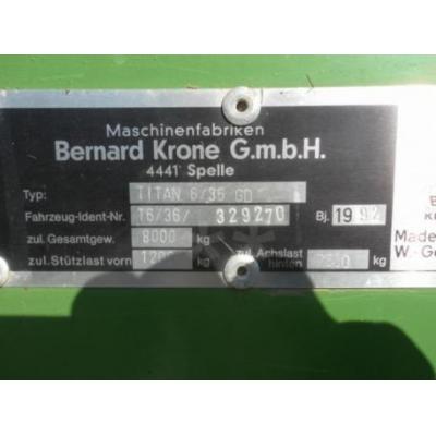 Krone Titan 6/36 GD