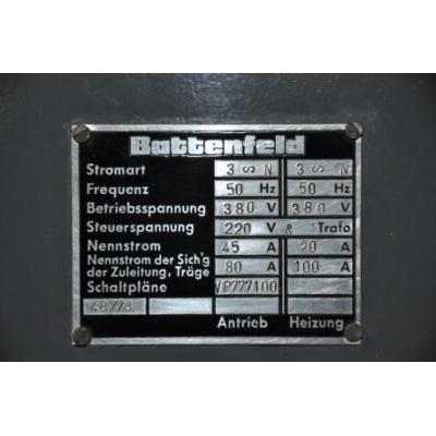 Battenfeld BA 750 CD PLUS UNILOG 4000 PL MENU!!!!!