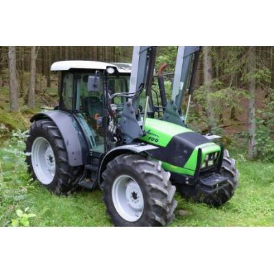 Ciągnik Deutz Fahr Agrofarm 100-RZ - 2008 z ładowa