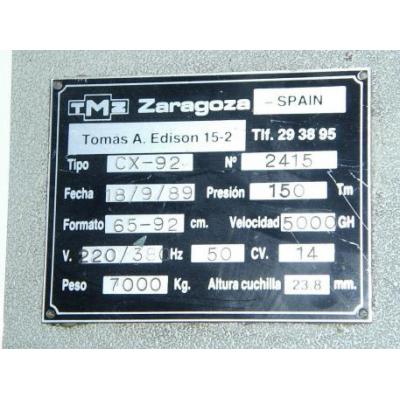 TMZ 5002 CX 92