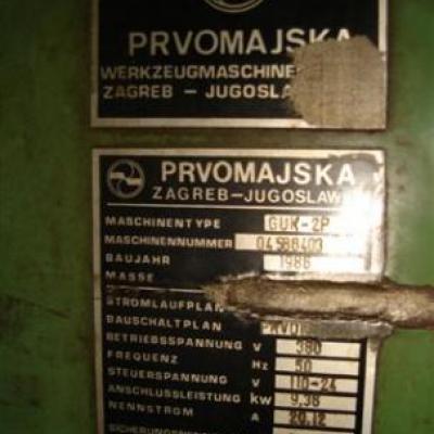 Frezarka PROVOMAJSKA GUK - 2P