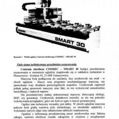 Centrum obróbcze COSMEC Smart30