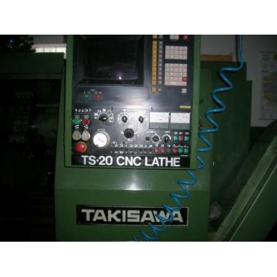 Tokarka CNC Takisawa TS 20 z konikiem