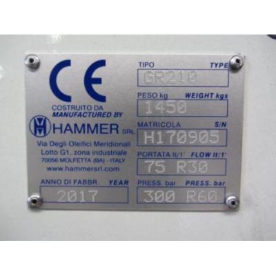 Hammer GR210 Grapple with CW40 mounting