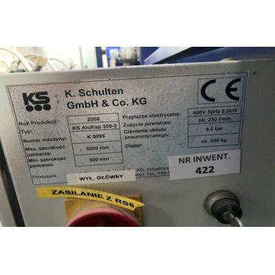 2x K.Schulten GmbH &Co.KG AluKap 350-3 +Stół pod.