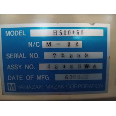 Poziome Centrum obróbkowe CNC – MAZAK H500/50