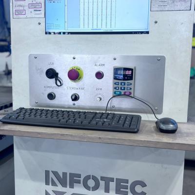 Przemysłowy ploter frezujący InfoTec 2015F