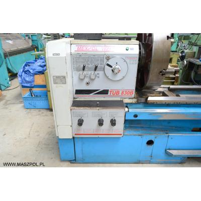 Tokarka uniwersalna TUB 830 B x 2000 r.b 2008 MEXP