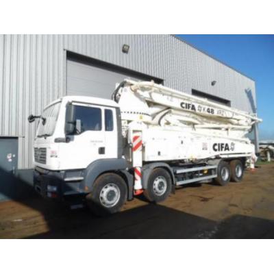 Man  TGA 41.430 8x4 Cifa K48-XRZ Concrete pump UNU