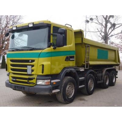 SCANIA G440 8x4 EURO5 SCHMITZ MULDE 17m3