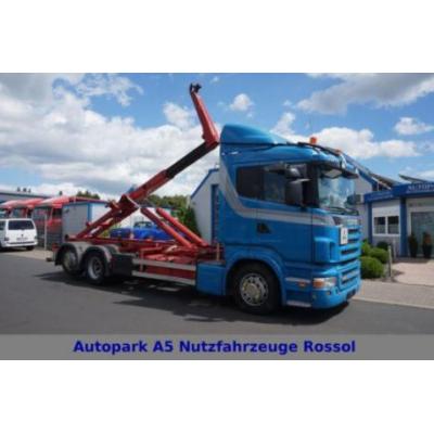 SCANIA R420 Abrollkipper Meiller 6x2 Retarder Euro