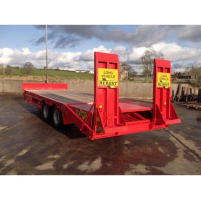 HERBST 24ft, Beavertail Plant Trailer, 15 tonne ca