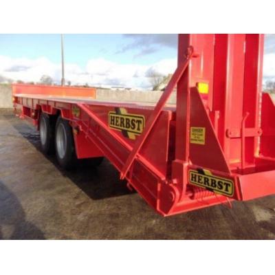 HERBST 24ft, Beavertail Plant Trailer, 15 tonne ca