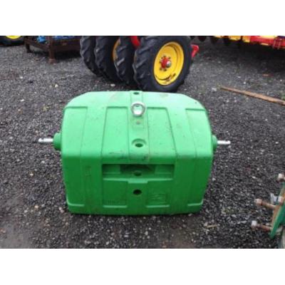 used jd 900kg front end block