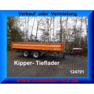 Obermaier 14 T Tandemkipper  Tieflader