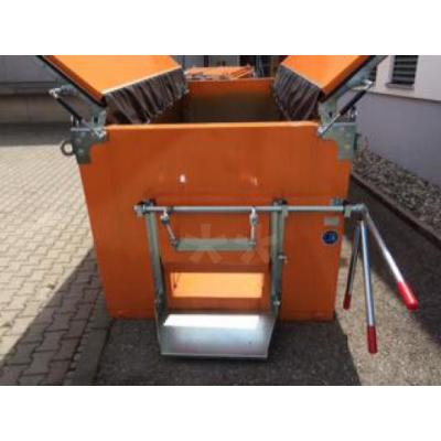 Thermocontainer 18 t Abroller Amtec