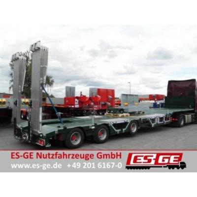 ES-GE 3-Achs-Satteltieflader - mit Radmulden - tel