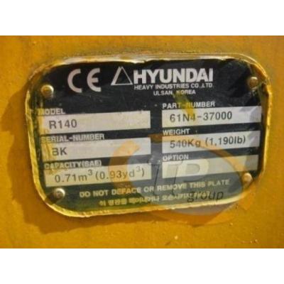 61N4-37000 Schaufel Hyundai R140