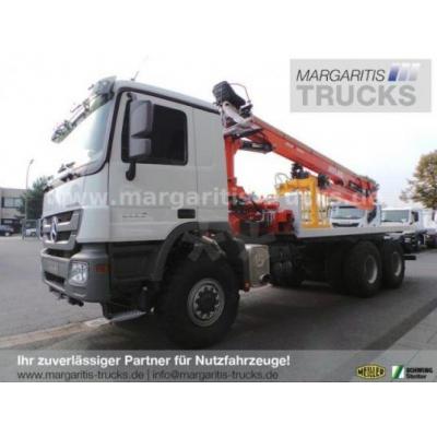 Mercedes-Benz 3350 6x6 Pritsche+Kran Atlas 250CS E