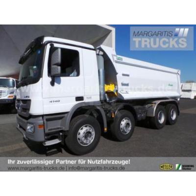 Mercedes-Benz 4140 K 8x4 VS Mont Halfpipe 18m³ EUR