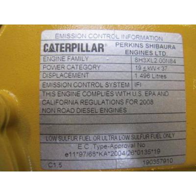 Caterpillar C1.5 - 30.0 bkW Engine - DPX-33001